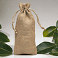 Saco de yute 25 x 10 cm - Miniatura 2