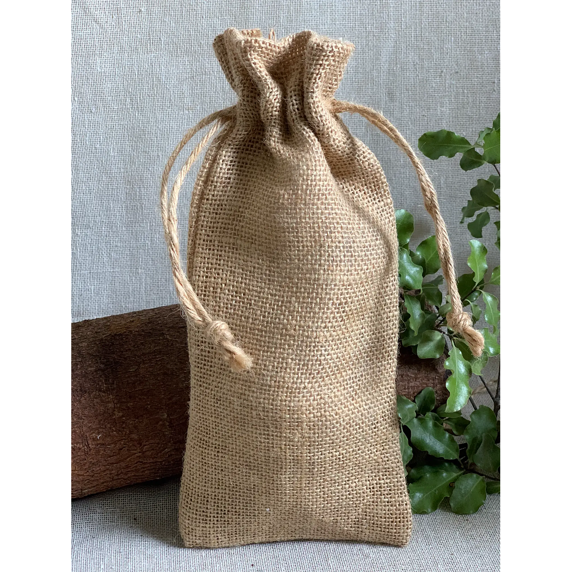 Saco de yute 25 x 10 cm 3