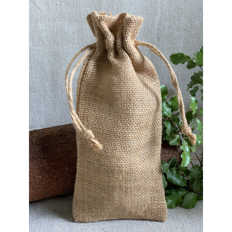 Saco de yute 25 x 10 cm 3