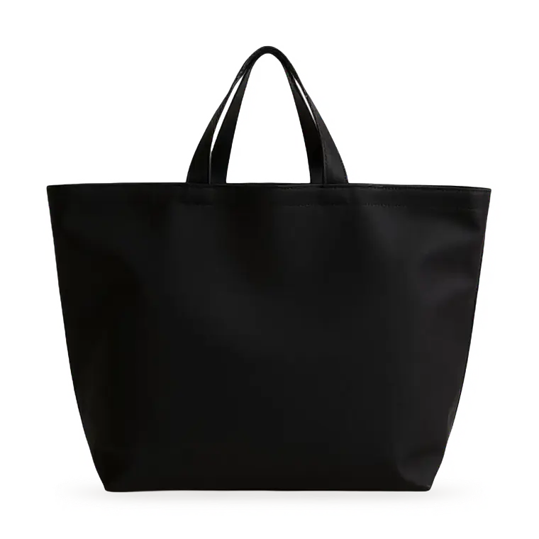 Bolsa de algodón 40 x 58 x 20 cm – Negro – Pack de 25 unidades 1