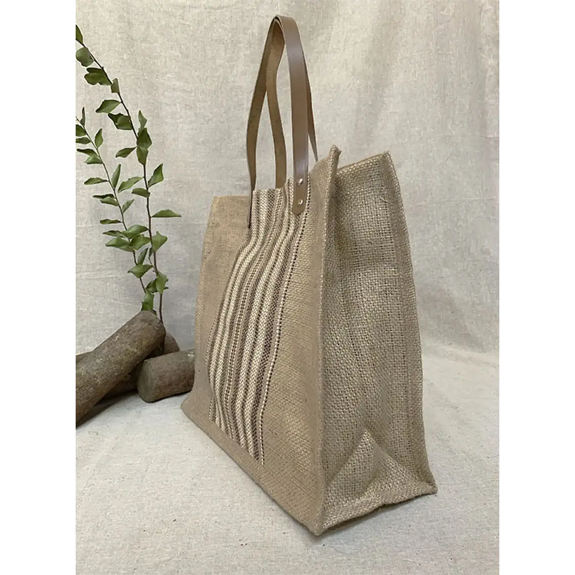 Bolsa de arpillera de yute 36 x 40 x 15 cm – Pack de 25 unidades 2