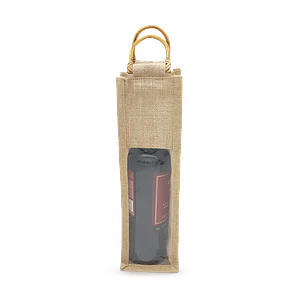 Bolsa de yute 1 botella – Pack de 25 unidades