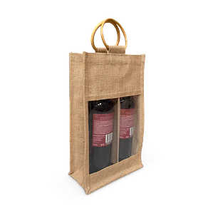 Bolsa de yute 2 botellas – Pack de 25 unidades