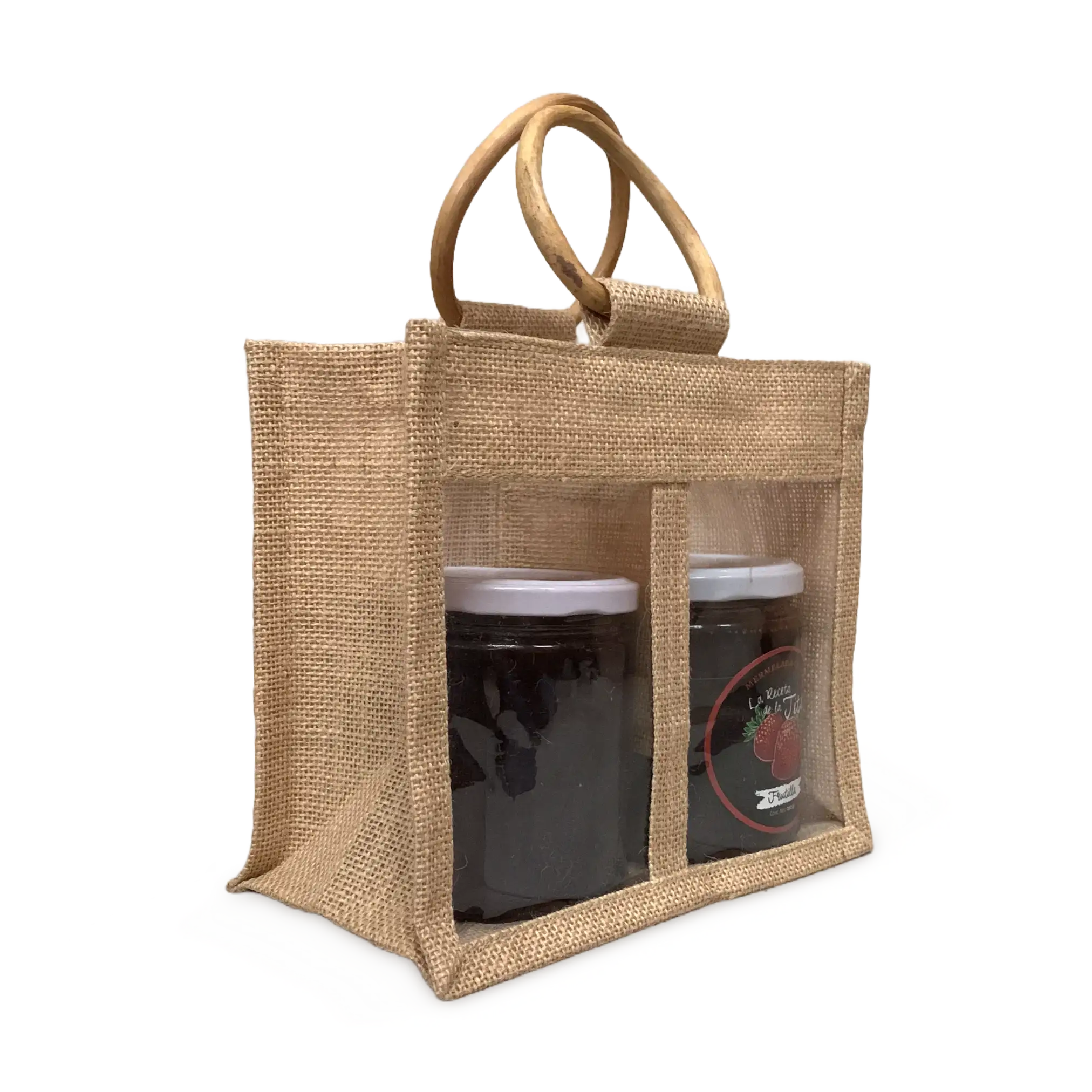 Bolsa de yute 2 frascos M – Pack de 25 unidades