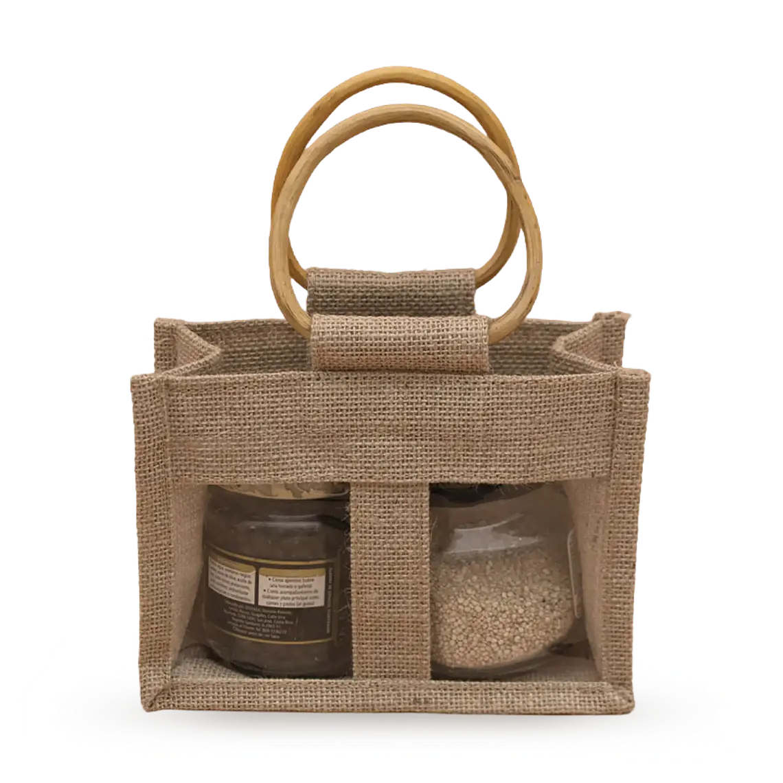Bolsa de yute 2 frascos XS – Pack de 25 unidades 1