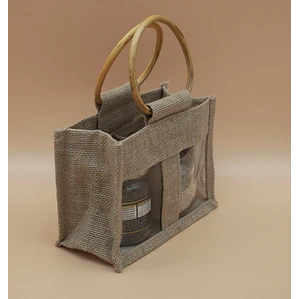 Bolsa de yute 2 frascos XS – Pack de 25 unidades