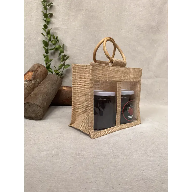 Bolsa de yute 2 frascos M – Pack de 25 unidades 3