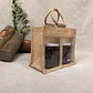 Bolsa de yute 2 frascos M – Pack de 25 unidades - Miniatura 3