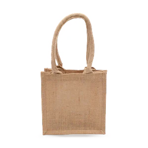Bolsa de yute laminado 20 x 20 x 10 cm – Pack de 25 unidades
