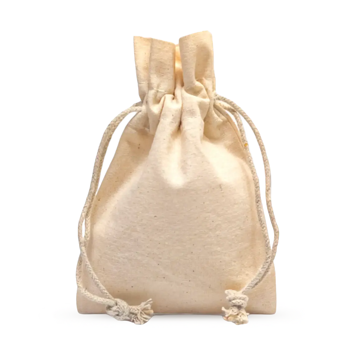 Saco de algodón 10 x 15 cm 6 onzas Natural – Pack de 25 unidades 1