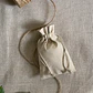 Saco de algodón 10 x 15 cm 6 onzas Natural – Pack de 25 unidades - Miniatura 3