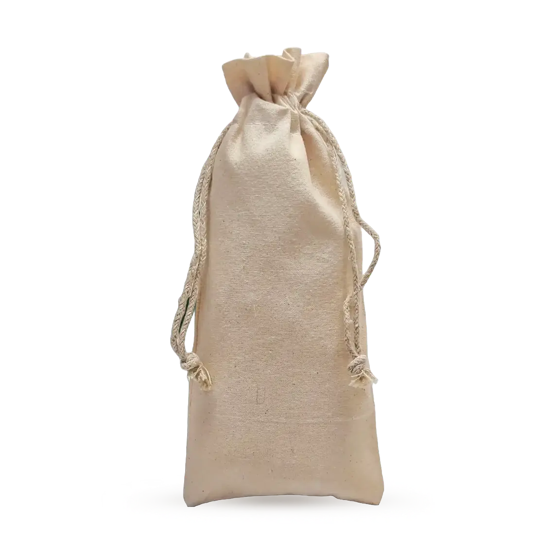 Saco de algodón 25 x 10 cm 6 onzas – Natural – Pack de 25 unidades 1