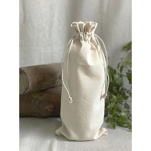 Saco de algodón 33 x 15 cm 6 onzas – Natural – Pack de 25 unidades