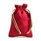 Saco de yute 14 x 19 cm en colores – Pack de 25 unidades - Miniatura 2