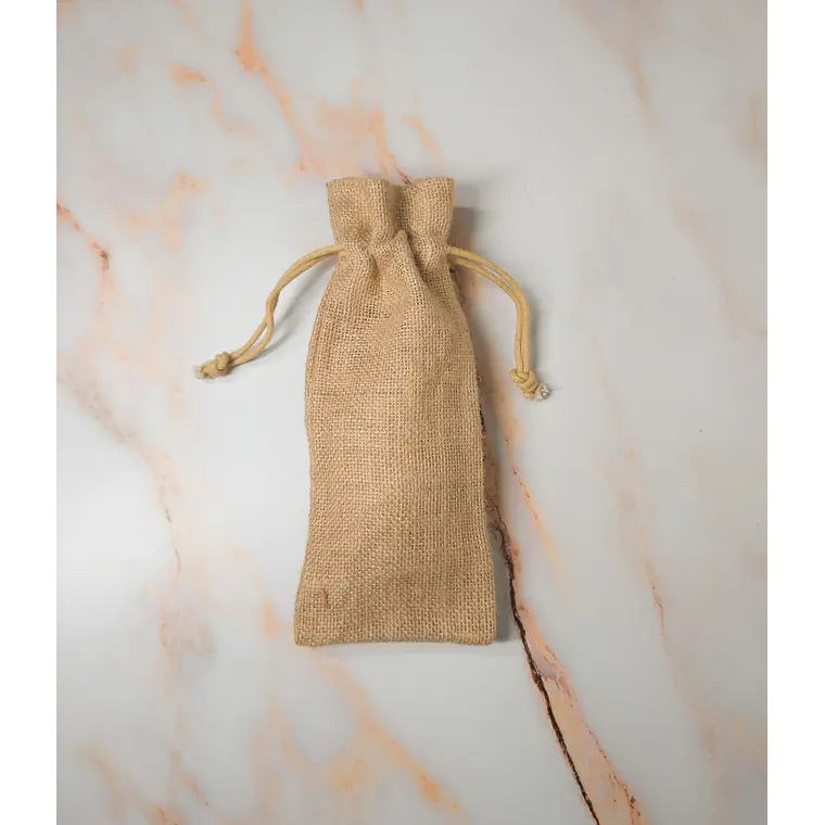 Saco de yute 25 x 10 cm 3