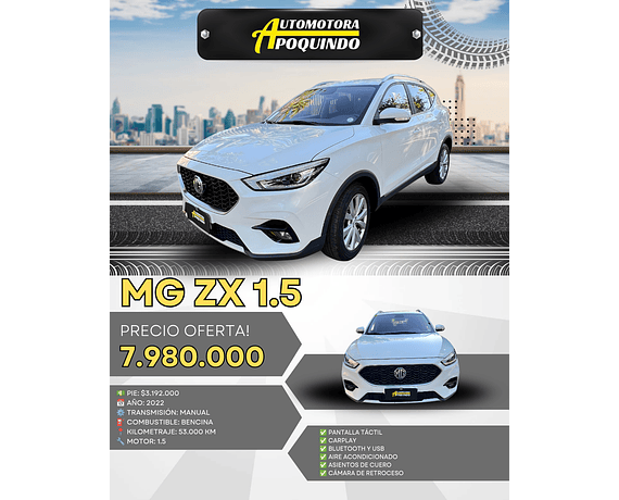 MG ZX 2022 1.5