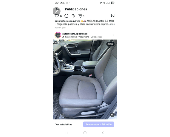 TOYOTA RAV4 2.0 AUTOMÁTICA 2024