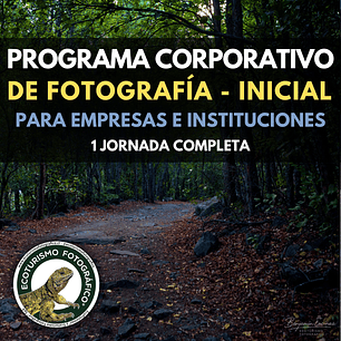 PROGRAMA CORPORATIVO DE FOTOGRAFÍA - INICIAL