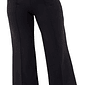 Karina Women's Straight-Cut Scuba Pants with Buckle