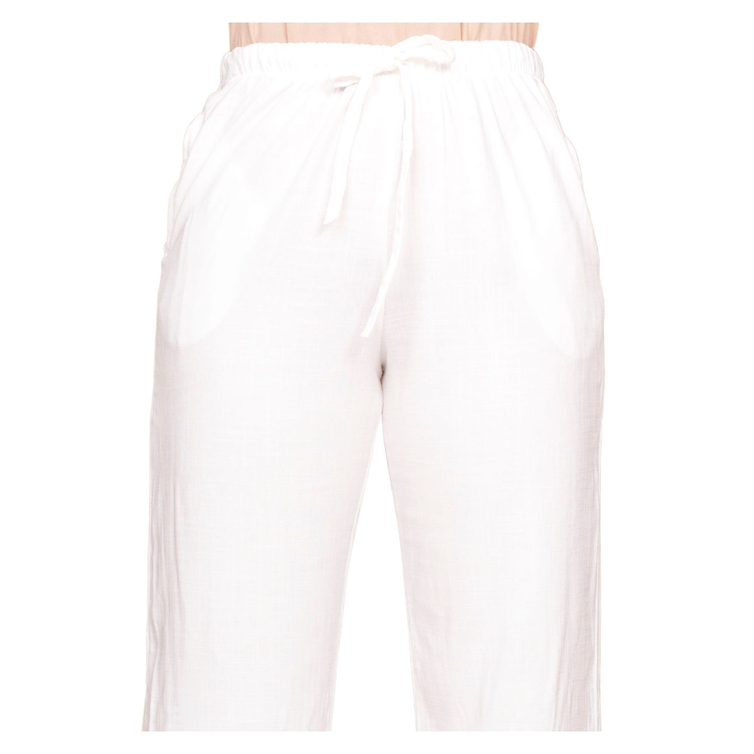 Pantalón Lino Elasticado Laurelie Mujer 6