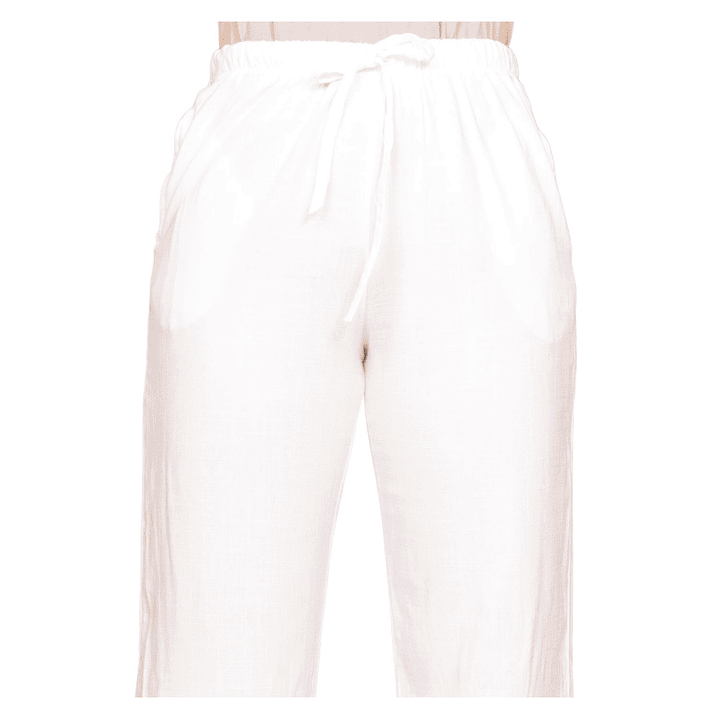 Pantalón Lino Elasticado Laurelie Mujer 6