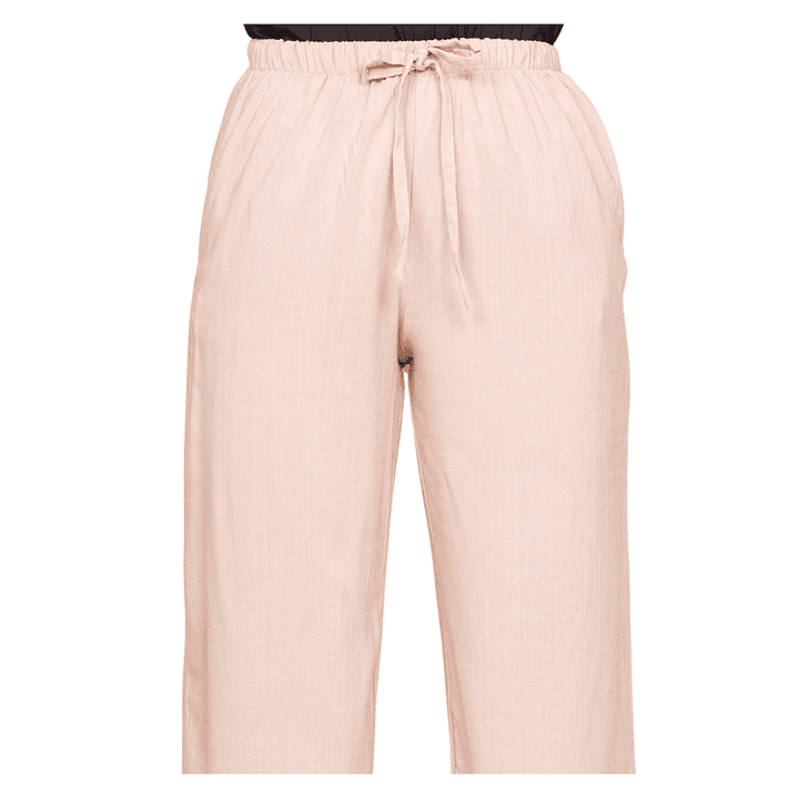 Pantalón Lino Elasticado Laurelie Mujer 12