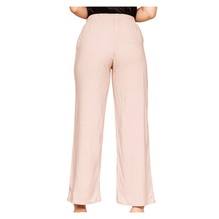 Pantalón Lino Elasticado Laurelie Mujer 14