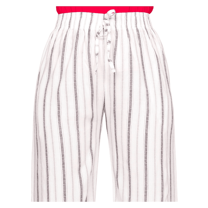 Pantalón Lino a Rayas Elasticado Jennifer Mujer 2