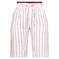 Pantalón Lino a Rayas Elasticado Jennifer Mujer - Miniatura 7