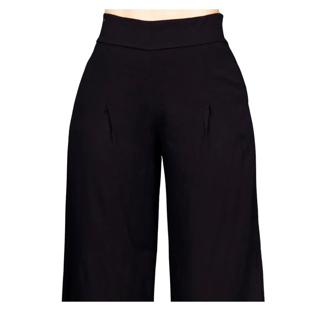 Pantalón Lino Pinzas Faby Mujer 6