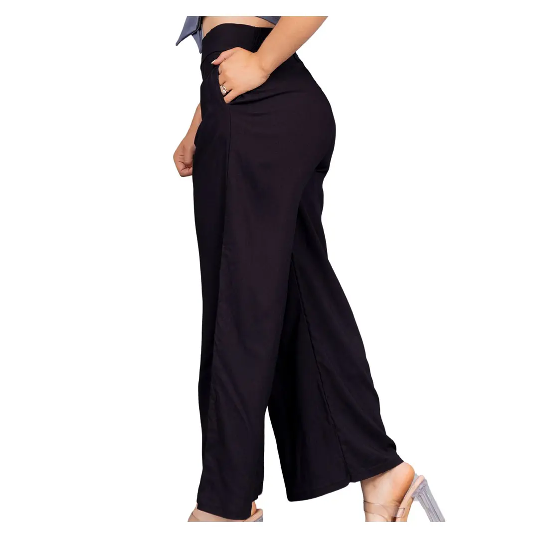 Pantalón Lino Pinzas Faby Mujer 7
