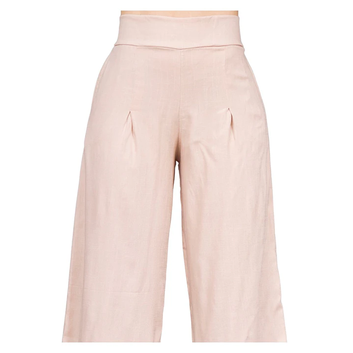 Pantalón Lino Pinzas Faby Mujer 27