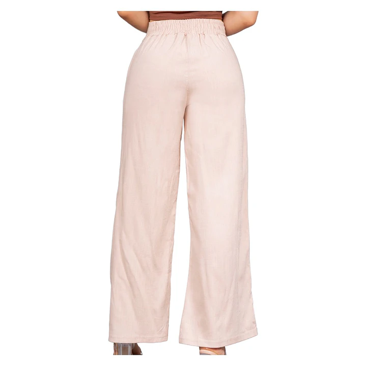 Pantalón Lino Pinzas Faby Mujer 29