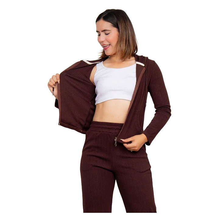 Conjunto Lia Zip Urbano Loma Milano Mujer 20