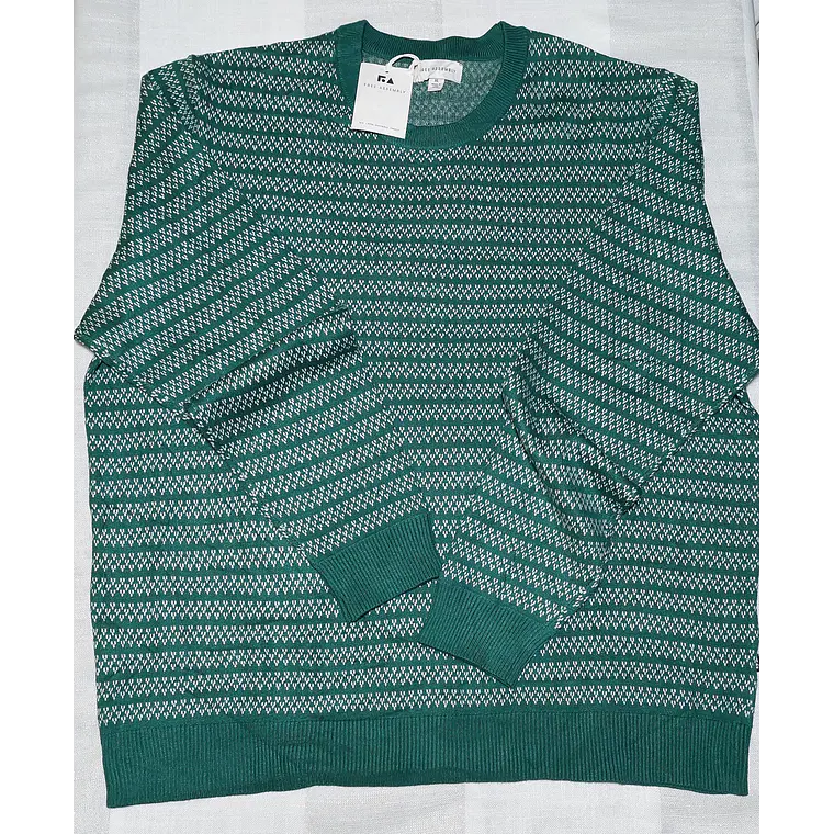 SWEATER CASUAL VERDE FREE ASSEMBLY TALLA XL 3