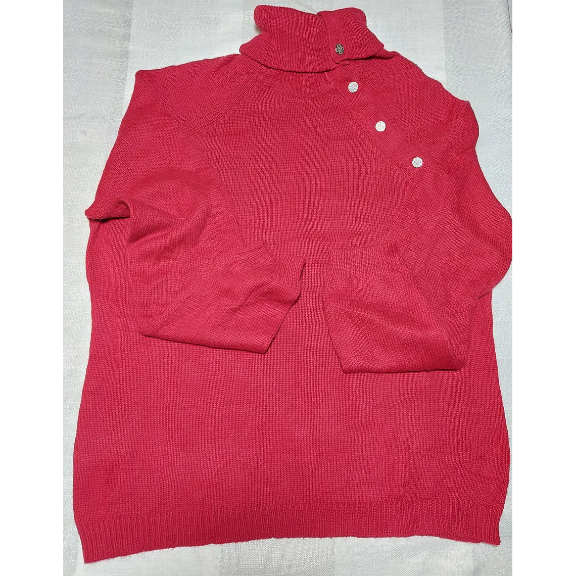 SWEATER CHARTER CLUB ROJO TALLA XL 4