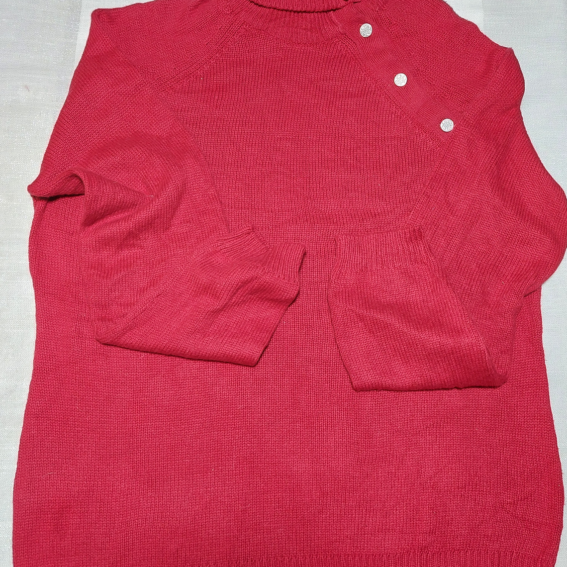 SWEATER CHARTER CLUB ROJO TALLA XL 4