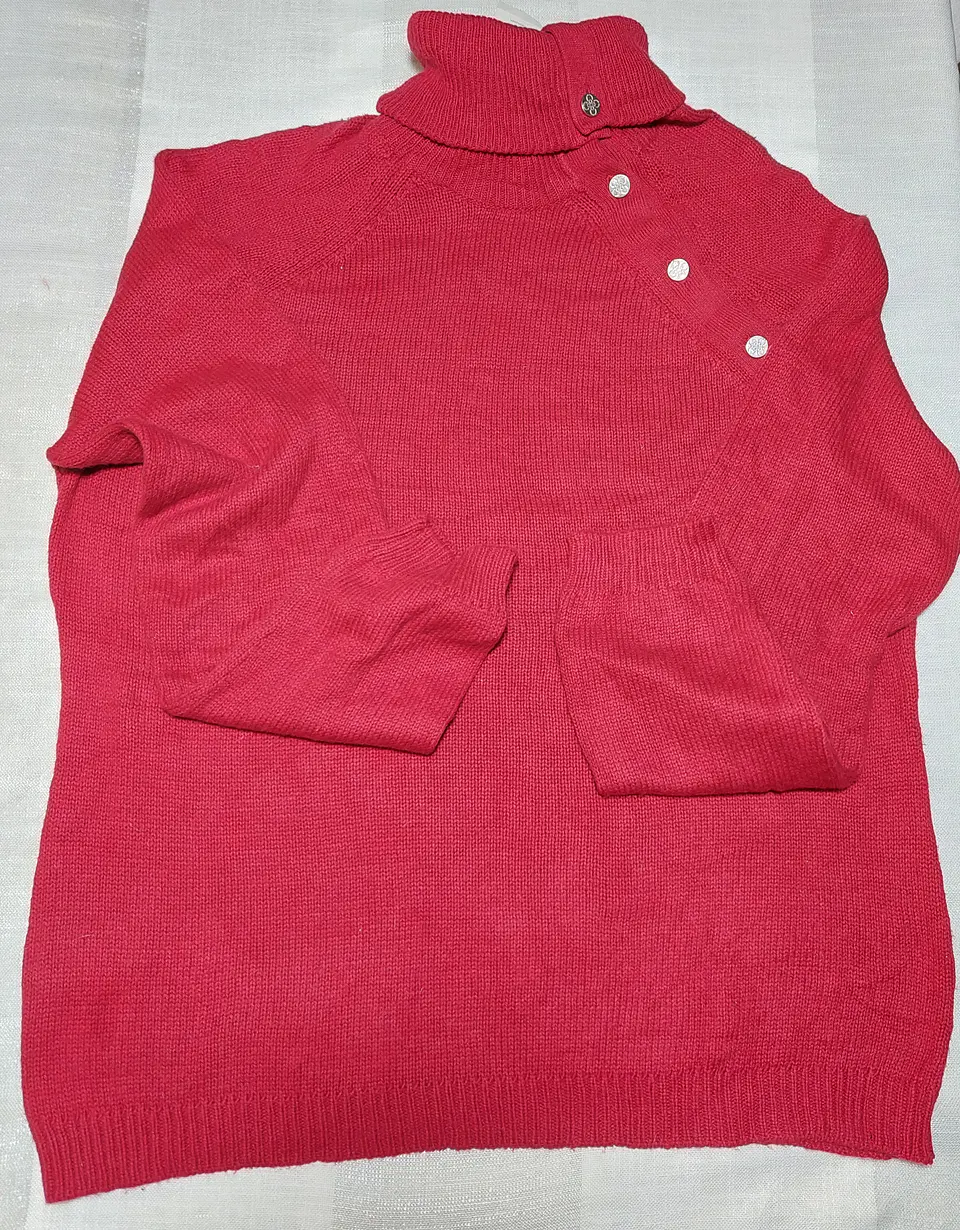 SWEATER CHARTER CLUB ROJO TALLA XL 4