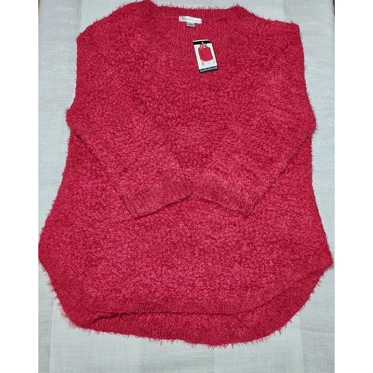 SWEATER CASUAL ROJO, JOHN PAUL RICHARD TALLA XXL 4