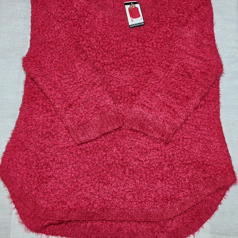 SWEATER CASUAL ROJO, JOHN PAUL RICHARD TALLA XXL 4