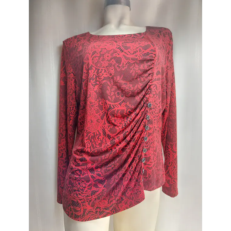 BLUSA MULTICOLOR BEXLEYS TALLA L 1