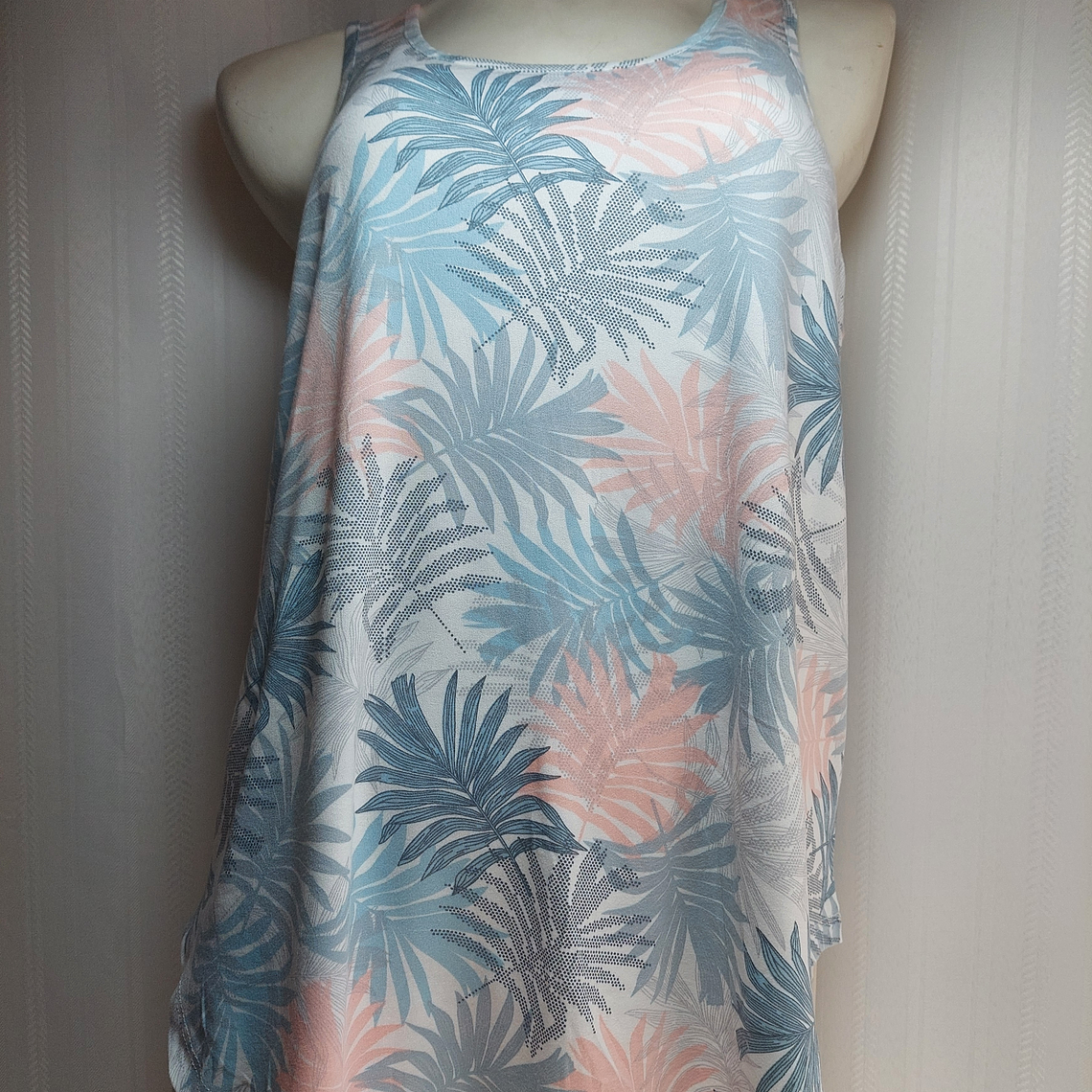 POLERA TOP MULTICOLOR TAHARI TALLA XL 1