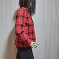 BLAZER ROJO ESCOCES CHAUS TALLA 8 - Miniatura 5