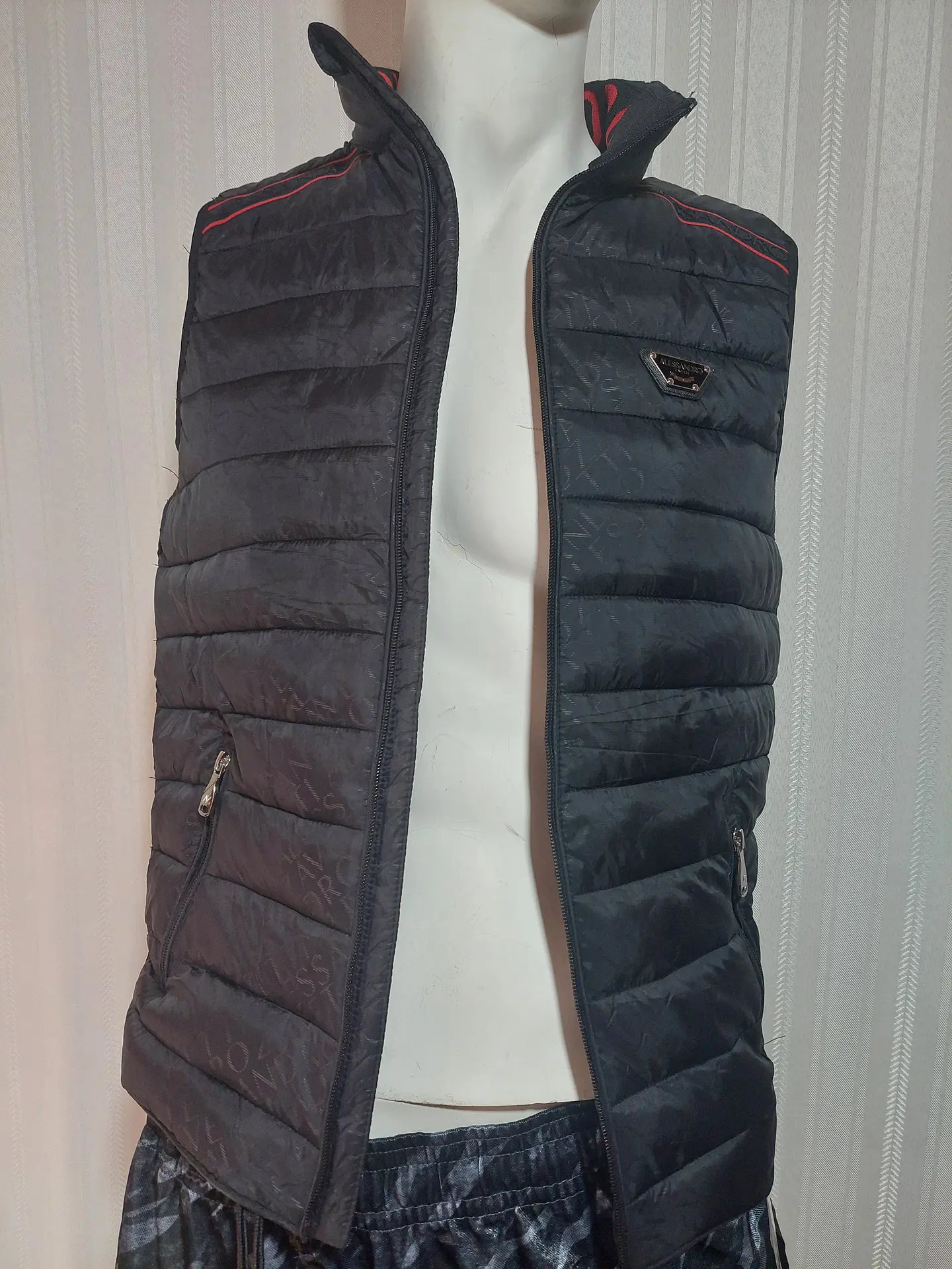 PARKA S/M NEGRO ALESSANDRO ZAVETTI TALLA S 3