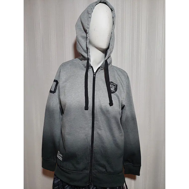 POLERÓN GRIS RAIDERS TALLA XL 2