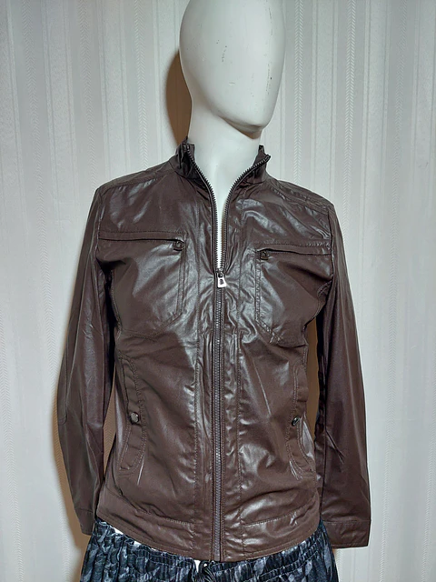 CHAQUETA ECOCUERO CONTEMPORATY STYLE CAFE TALLA 165/88A