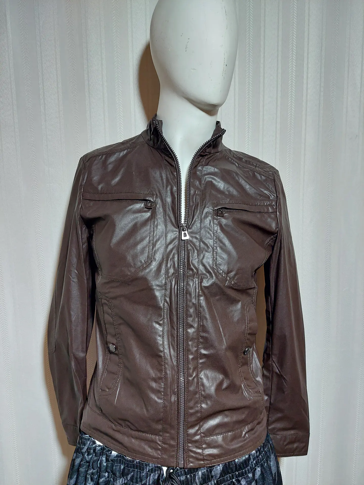 CHAQUETA ECOCUERO CONTEMPORATY STYLE CAFE TALLA 165/88A 1