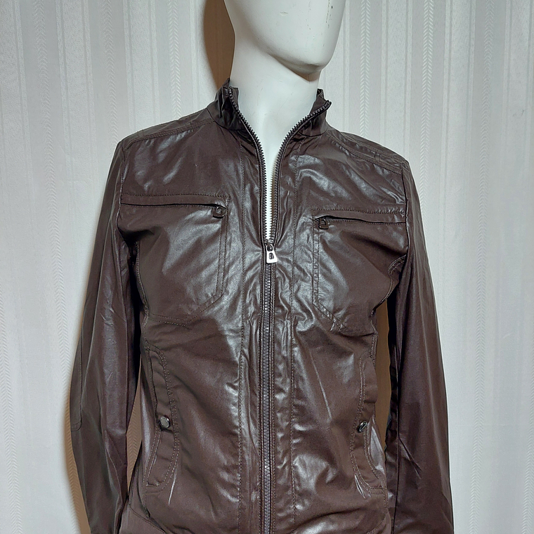 CHAQUETA ECOCUERO CONTEMPORATY STYLE CAFE TALLA 165/88A 1