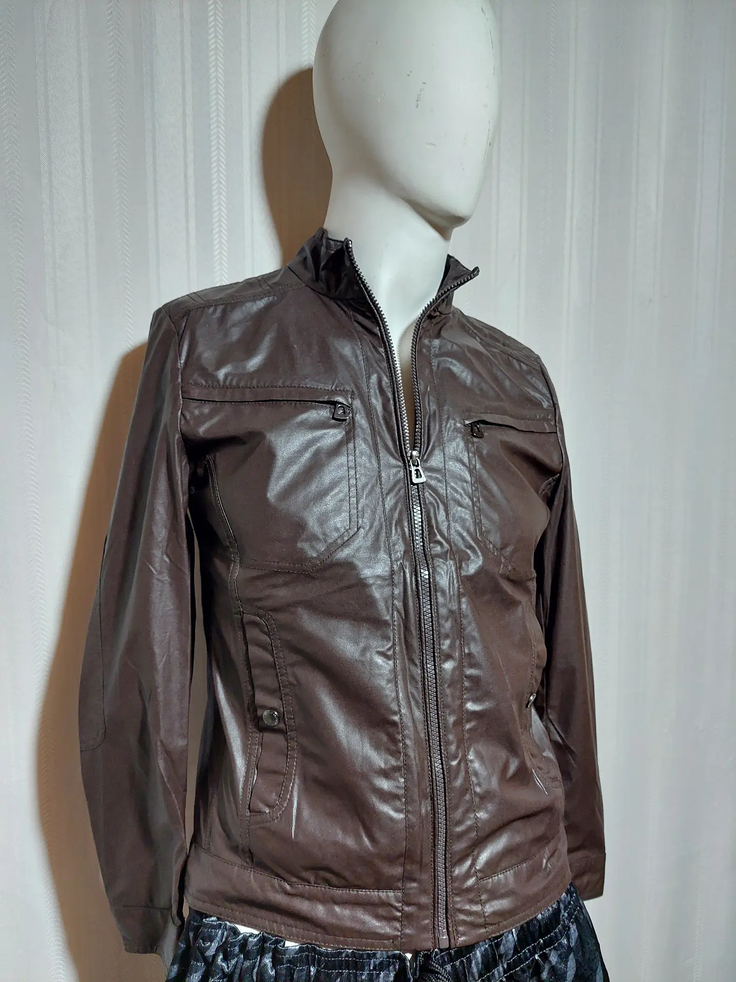CHAQUETA ECOCUERO CONTEMPORATY STYLE CAFE TALLA 165/88A 2