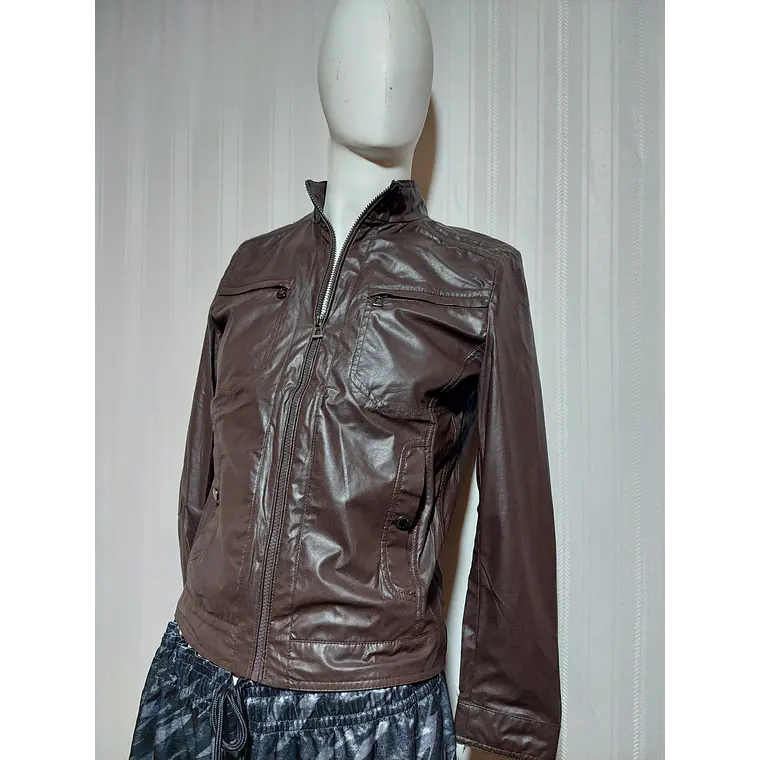 CHAQUETA ECOCUERO CONTEMPORATY STYLE CAFE TALLA 165/88A 3